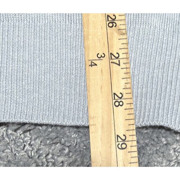 INSERCH ACRYLIC LIMITED EDITION MOCK NECK SWEATER MENS XL GREY NEW PREPPY CASUAL - Picture 6 of 9